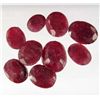 Image 1 : 652 - LOT OF 113.9 NATURAL RUBY GEMSTONES