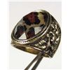 Image 1 : 639 - LEOPARD STONE RING