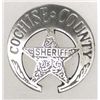 Image 1 : 2258 - COCHISE COUNTY SHERIFF METAL BADGE COLLECTIBLE
