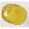 Image 1 : 2292 - 33.67 CT. YELLOW MEXICAN FIRE MOSS OPAL