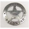 Image 1 : 2243 - MASHALL DEADWOOD METAL BADGE COLLECTIBLE