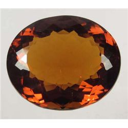 2275 - 32.71 CT. BRAZILIAN ORANGE CITRINE