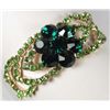 Image 1 : 1933 - 18K GOLD PLATED SWAROVSKI CRYSTAL BRACELET