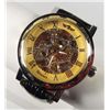 Image 1 : 2017 - MECHANICAL SKELETON WATCH W/ LEATHER BAND