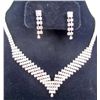 Image 1 : 8961 - GORGEOUS RHINESTONE NECKLACE AND EARRING SET