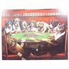 Image 1 : 10085 - DOG PLAYING POKER METAL SIGN