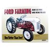 Image 1 : 10096 - FORD FARMING METAL SIGN