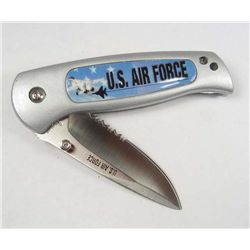 10895 - SUPER KNIFE US AIR FORCE POCKET KNIFE APPROX. " 4 1/4