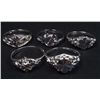 Image 1 : 10984 - SET OF 5  SILVER PLATED  RINGS