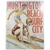Image 1 : 9936 - HUNTINGTON BEACH SURF CITY METAL SIGN