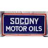 Image 1 : Lot 014: Socony Motor Oils Sign