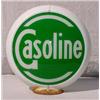 Image 2 : Lot 016: Green Gasoline Globe