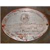 Image 2 : Lot 019: Gilbert & Barker Clock Gas Pump Top
