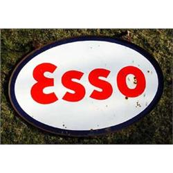 Lot 052: Esso Oval Road Sign