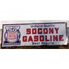 Image 1 : Lot 053_A: SOCONY Gasoline Porcelain Sign