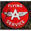 Image 1 : Lot 053_B: Round Flying Service Road Sign