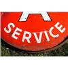 Image 2 : Lot 053_B: Round Flying Service Road Sign