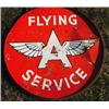 Image 4 : Lot 053_B: Round Flying Service Road Sign