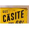 Image 4 : Lot 056: "Get Casite and Go!" Folding Advertising Sign