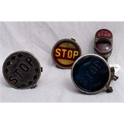 Lot 088: Four (4) Auto "Stop" Lights