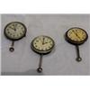 Image 1 : Lot 093: Three (3) Elgin Car Clocks