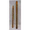 Image 2 : Lot 098: 18 Wood Gas Measuring Sticks