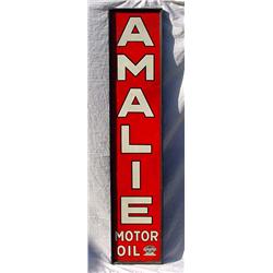 Lot 112: Tin Amalie Motor Oil Sign