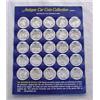 Image 2 : Lot 113: Thirty (30) Sheets of Antique Car Coin Collection