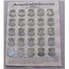 Image 2 : Lot 114: Five (5) Sheets of Antique Car Coin Collection