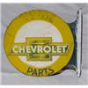 Image 2 : Lot 117: Metal "We Use Genuine Chevrolet Parts" Advertising Sign