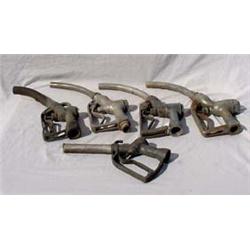 Lot 131: Five (5) Gas Pump Nozzles