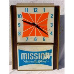 Lot 134: Mission Soda Numerical Wall Clock