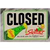 Image 5 : Lot 136: Three (3) "Squirt Soda" Open & Closed Signs