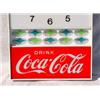 Image 2 : Lot 140: "Drink Coca-Cola" Lighted Wall Clock