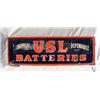 Image 1 : Lot 145: "USL Batteries" Advertising Sign