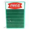 Image 1 : Lot 148: Tin "Coca-Cola" Menu Sign