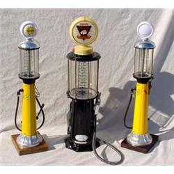 Lot 151: Three (3) Gas Pump Form Liquor Dispensers