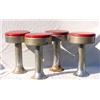 Image 1 : Lot 152: Four (4) Circular Diner Stools