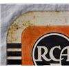 Image 3 : Lot 157: "RCA Electron Tubes" L-Bracket Tin Sign