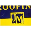 Image 2 : Lot 159: "Johns-Manville Roofing" Porcelain Advertising Sign