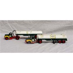 Lot 160: Pair of Early Hess Tanker Trucks