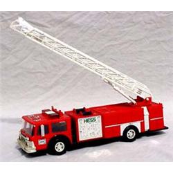 Lot 174: Hess 1986 Hook and Ladder Fire Truck