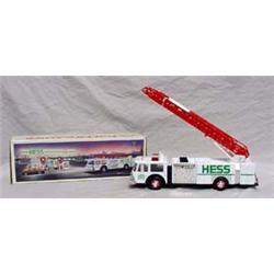 Lot 182: Hess 1989 Hook and Ladder Fire Truck Bank