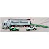 Image 3 : Lot 190: Hess 1997 Truck and Racers