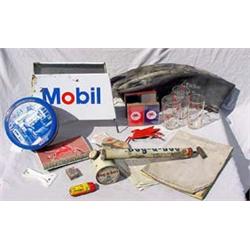 Lot 207: Group of Assorted Mobil Advertising Pieces