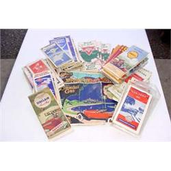 Lot 214: Large Group of Road Maps