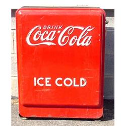 Lot 215: Coca-Cola Standing Cooler