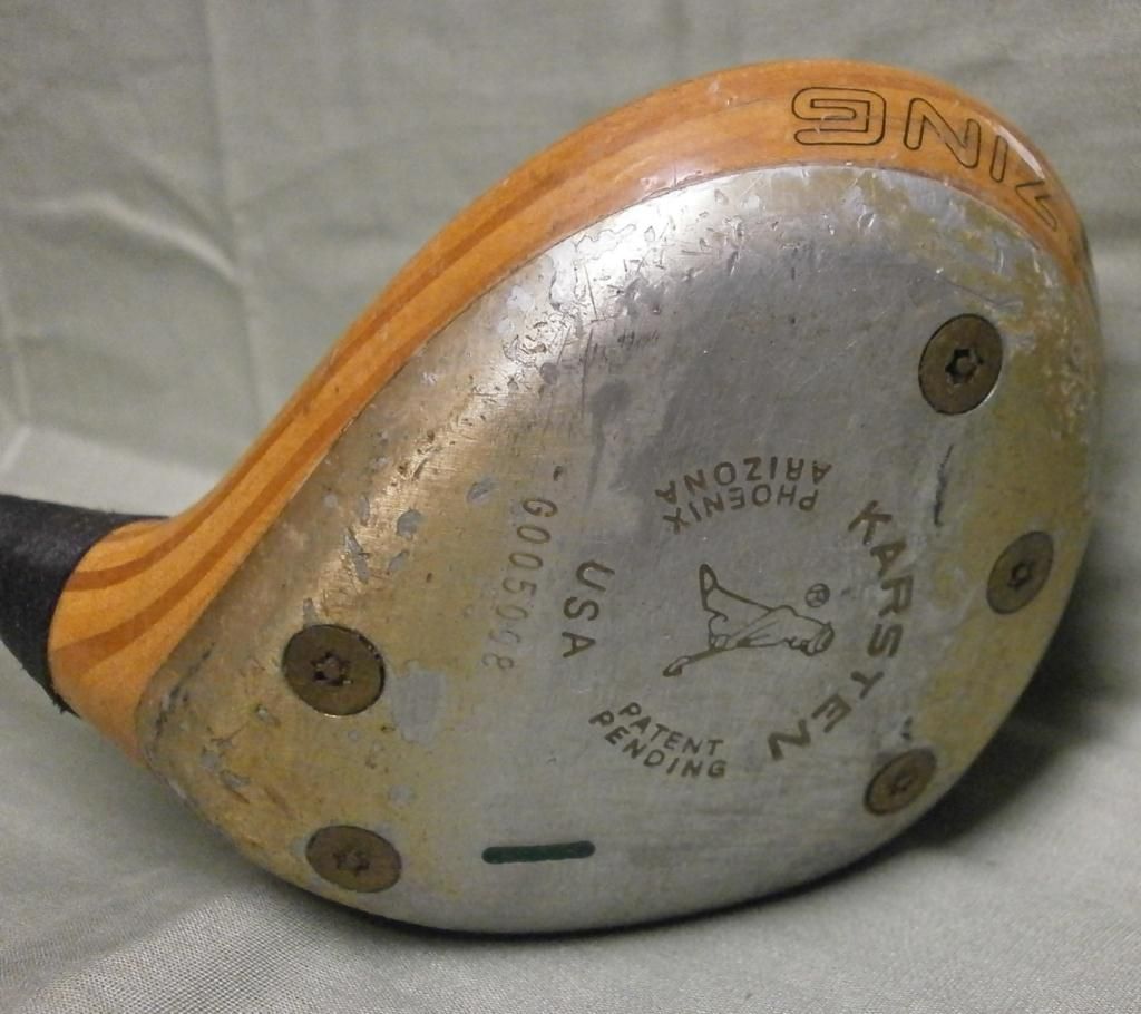 Ping Zing Blonde Wood RH Driver Karsten