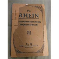 Antique Der Rhein Photo Postcards - Accordion Book
