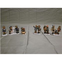 2 - 3 Piece Sets Of Hawthorne Village Figurines